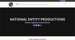 Desktop Screenshot of nationalentity.com